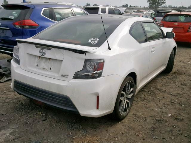 JTKJF5C73E3077968 - 2014 TOYOTA SCION TC თეთრი ფოტო 4