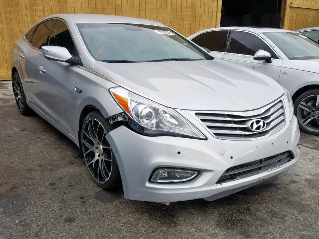 KMHFH4JG0EA419209 - 2014 HYUNDAI AZERA GLS SILVER photo 1