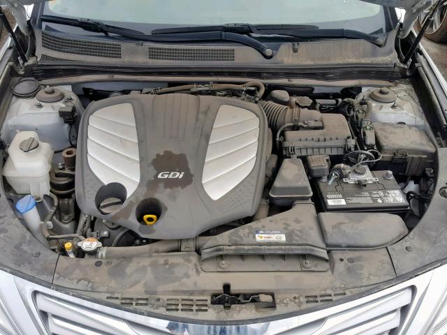 KMHFH4JG0EA419209 - 2014 HYUNDAI AZERA GLS SILVER photo 7