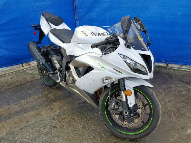 JKBZXJE1XHA025624 - 2017 KAWASAKI ZX636 E WHITE photo 1