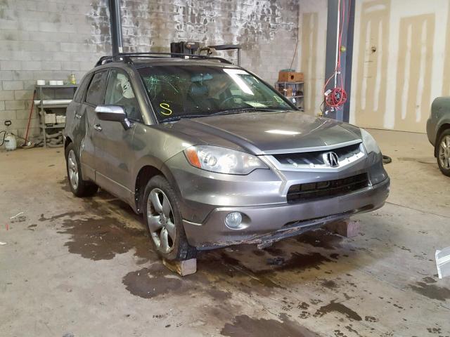 5J8TB18217A024610 - 2007 ACURA RDX TAN photo 1