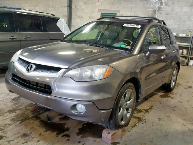 5J8TB18217A024610 - 2007 ACURA RDX TAN photo 2