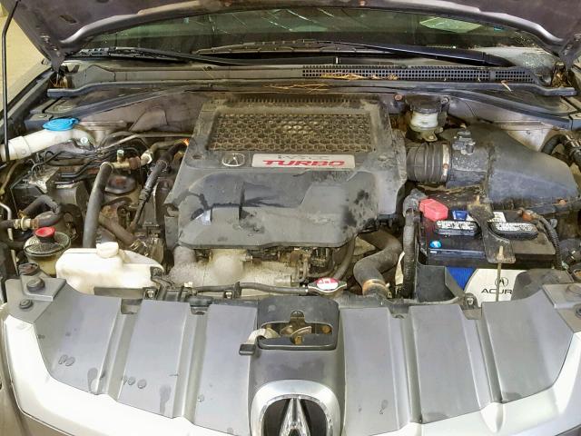 5J8TB18217A024610 - 2007 ACURA RDX TAN photo 7