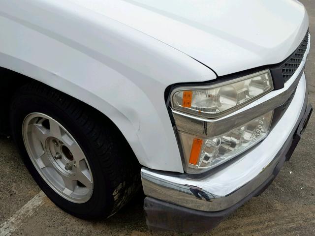 1GCCS149078114744 - 2007 CHEVROLET COLORADO WHITE photo 9