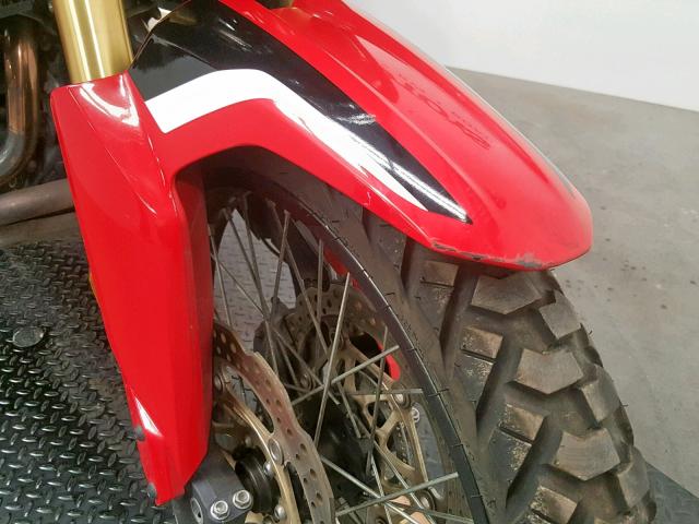 JH2SD0443GK000669 - 2016 HONDA CRF1000 RED photo 9