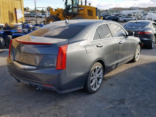 1G6AE5S30D0114597 - 2013 CADILLAC ATS PREMIU CHARCOAL photo 4