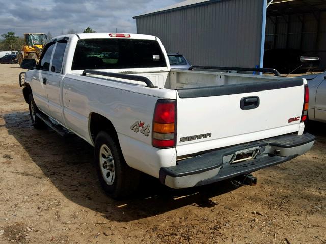 1GTEK19T45E304963 - 2005 GMC NEW SIERRA WHITE photo 3