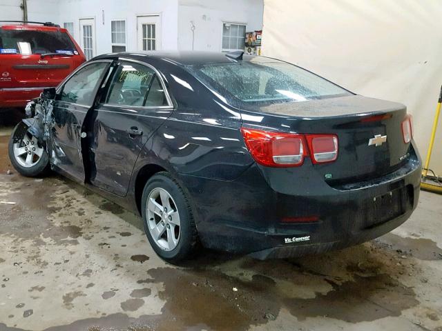 1G11B5SL2FF113577 - 2015 CHEVROLET MALIBU LS BLACK photo 3