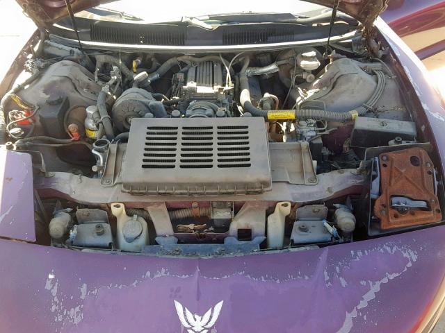 2G2FV22P4S2204176 - 1995 PONTIAC FIREBIRD F PURPLE photo 7