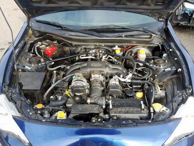 JF1ZNAA18D1713210 - 2013 TOYOTA SCION FR-S BLUE photo 7