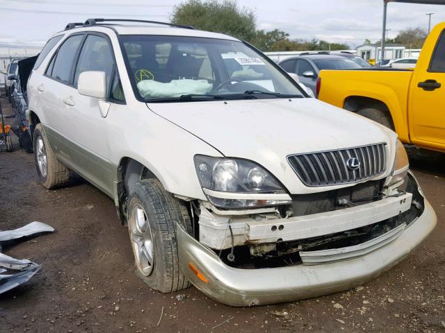 JT6HF10U6Y0157352 - 2000 LEXUS RX 300 WHITE photo 1