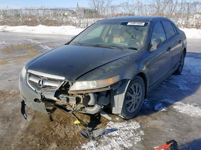 19UUA66286A802147 - 2006 ACURA 3.2TL BLACK photo 2