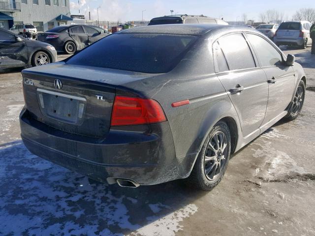 19UUA66286A802147 - 2006 ACURA 3.2TL BLACK photo 4