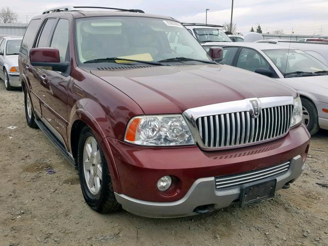 5LMFU27R93LJ51154 - 2003 LINCOLN NAVIGATOR BURGUNDY photo 1