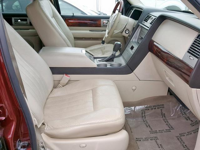 5LMFU27R93LJ51154 - 2003 LINCOLN NAVIGATOR BURGUNDY photo 5