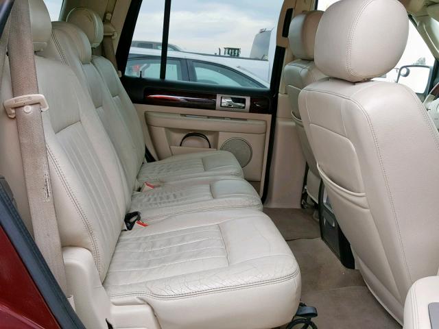 5LMFU27R93LJ51154 - 2003 LINCOLN NAVIGATOR BURGUNDY photo 6