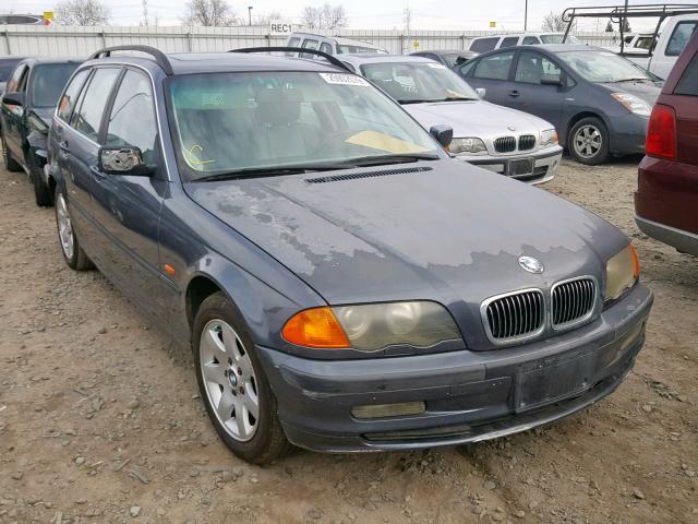 WBAAW33421ET40514 - 2001 BMW 325 IT GRAY photo 1