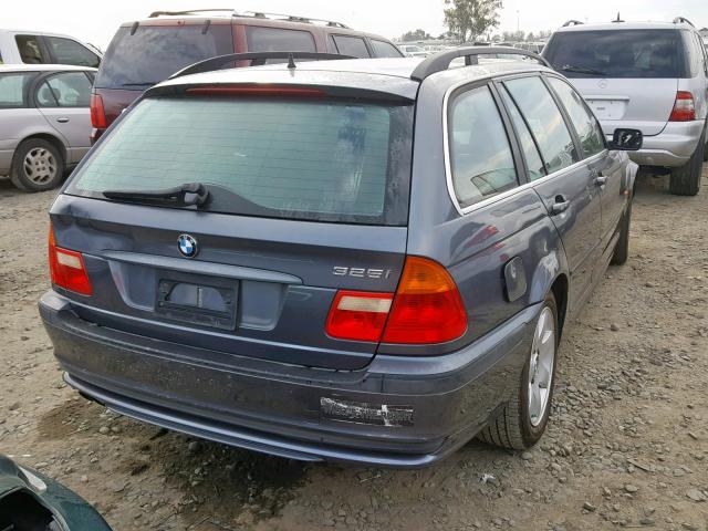 WBAAW33421ET40514 - 2001 BMW 325 IT GRAY photo 4