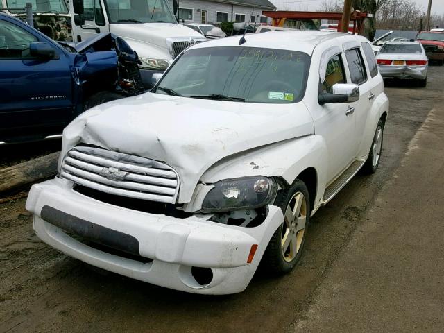 3GNDA53P88S618540 - 2008 CHEVROLET HHR LT WHITE photo 2