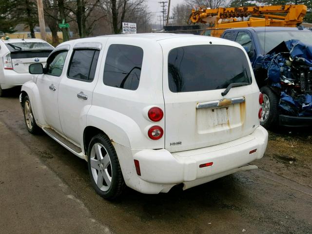 3GNDA53P88S618540 - 2008 CHEVROLET HHR LT WHITE photo 3