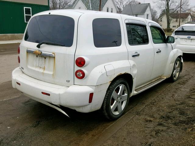 3GNDA53P88S618540 - 2008 CHEVROLET HHR LT WHITE photo 4