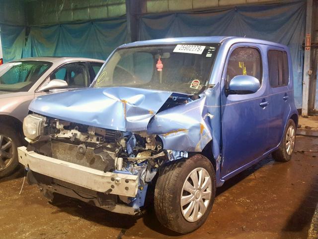 JN8AZ2KR8ET350679 - 2014 NISSAN CUBE S BLUE photo 2