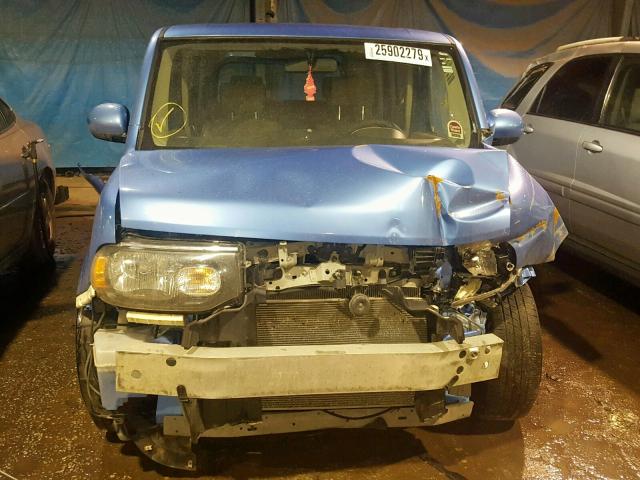 JN8AZ2KR8ET350679 - 2014 NISSAN CUBE S BLUE photo 9