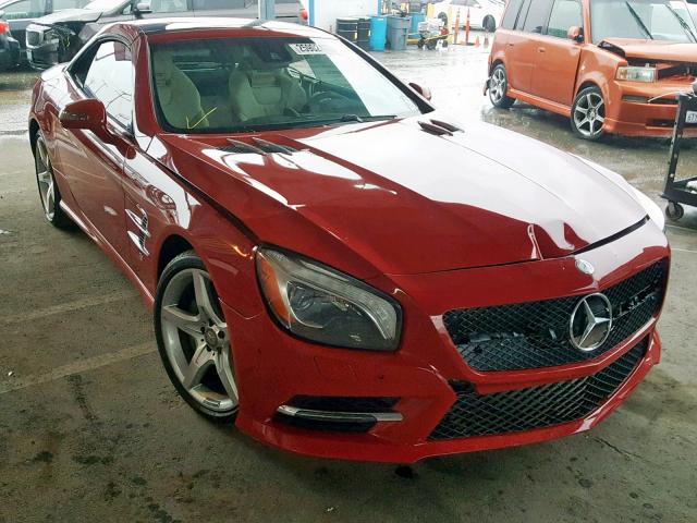 WDDJK6FA9GF038292 - 2016 MERCEDES-BENZ SL 400 RED photo 1