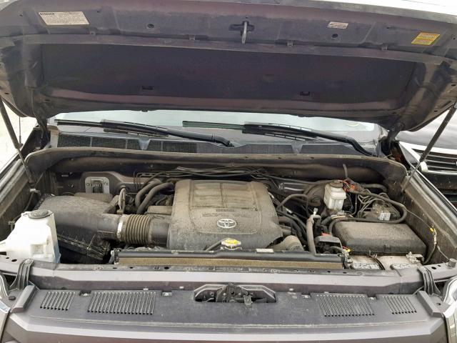 5TFDW5F15FX427283 - 2015 TOYOTA TUNDRA CRE GRAY photo 7