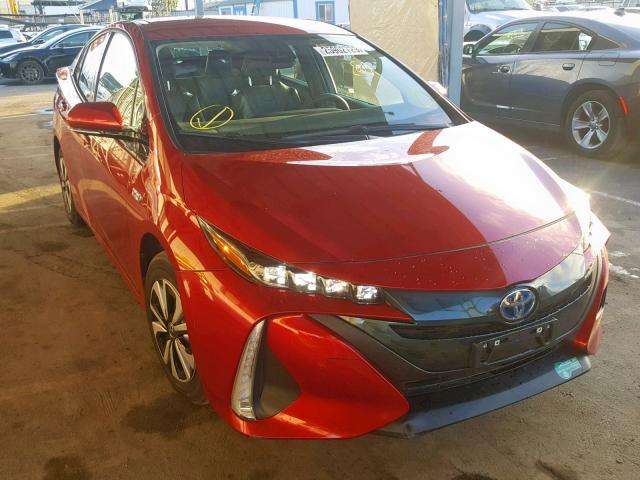 JTDKARFP2H3012398 - 2017 TOYOTA PRIUS PRIM RED photo 1