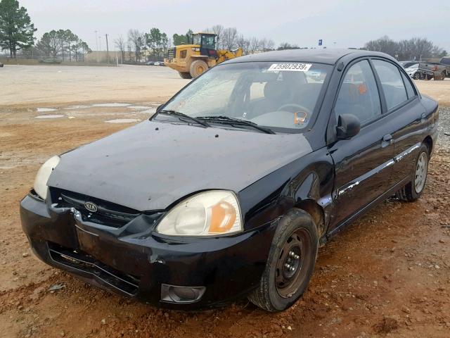 KNADC125836226857 - 2003 KIA RIO BLUE photo 2