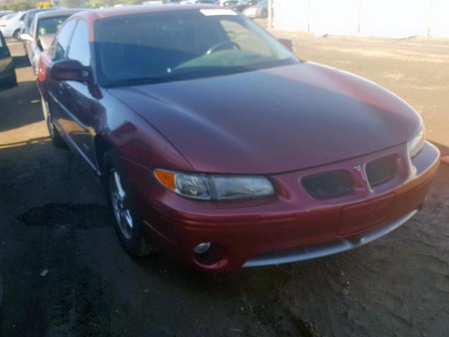 1G2WR52131F186476 - 2001 PONTIAC GRAND PRIX BURGUNDY photo 1