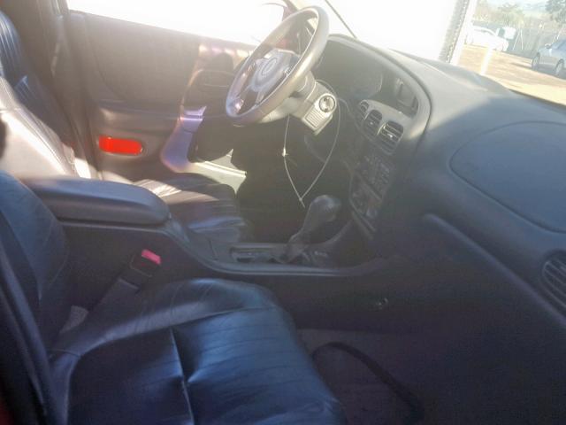 1G2WR52131F186476 - 2001 PONTIAC GRAND PRIX BURGUNDY photo 5
