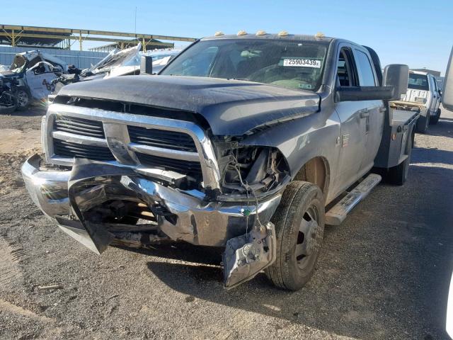 3C63DRGL5CG341598 - 2012 DODGE RAM 3500 S GRAY photo 2