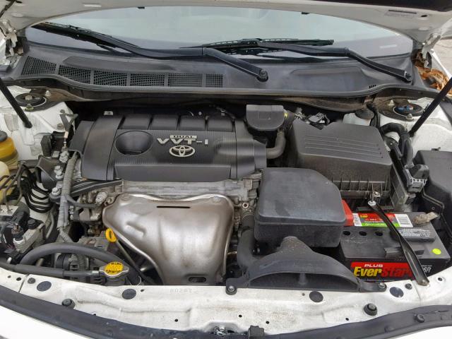 4T1BF3EKXAU539489 - 2010 TOYOTA CAMRY BASE WHITE photo 7