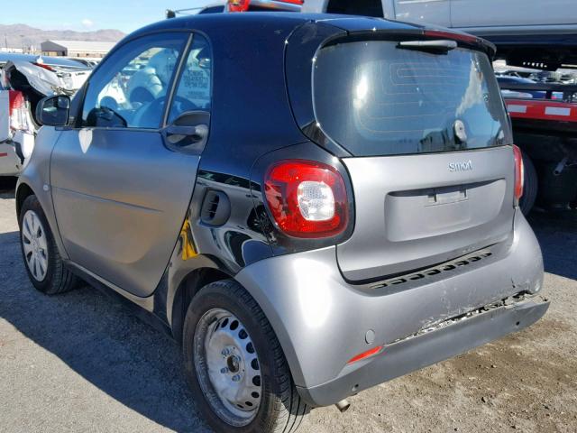 WMEFJ5DA6GK073607 - 2016 SMART FORTWO BLACK photo 3