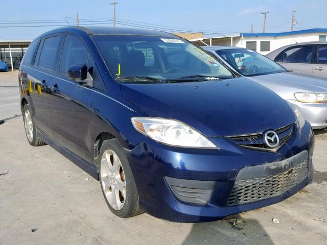 JM1CR2W35A0361645 - 2010 MAZDA 5 BLUE photo 1