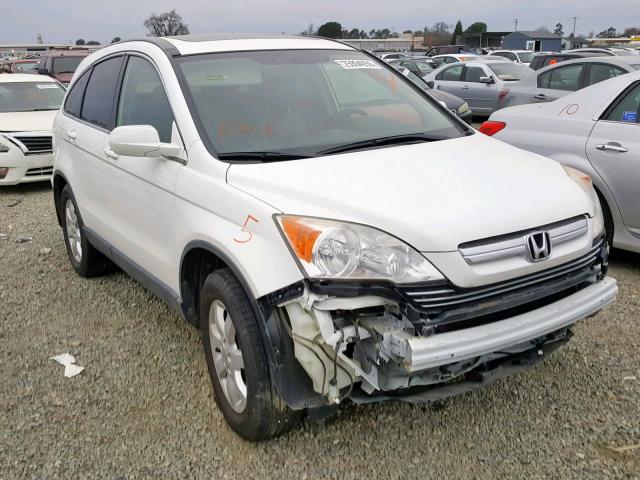 JHLRE38788C038763 - 2008 HONDA CR-V EXL WHITE photo 1