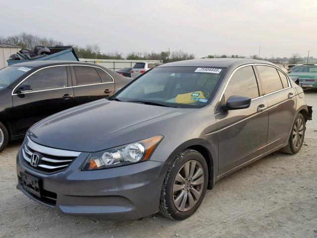 1HGCP2F83CA084753 - 2012 HONDA ACCORD EXL GRAY photo 2