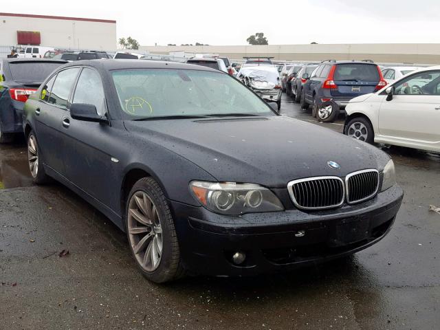 WBAHN83517DT77219 - 2007 BMW 750 BLACK photo 1