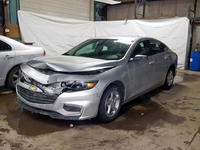 1G1ZB5ST4HF207658 - 2017 CHEVROLET MALIBU LS Gümüş foto 2