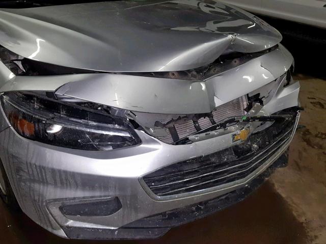 1G1ZB5ST4HF207658 - 2017 CHEVROLET MALIBU LS Gümüş foto 9