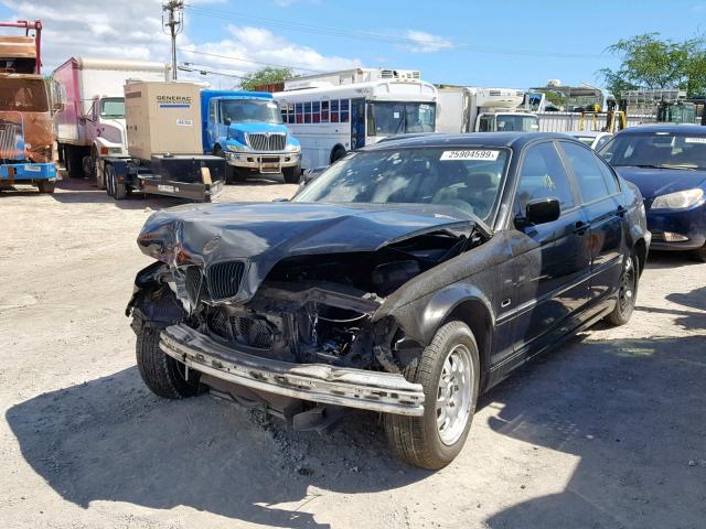 WBAAM3338XFP63310 - 1999 BMW 323I AUTOM BLACK photo 2