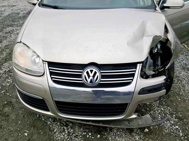 3VWRF71K07M138978 - 2007 VOLKSWAGEN JETTA 2.5 TAN photo 7