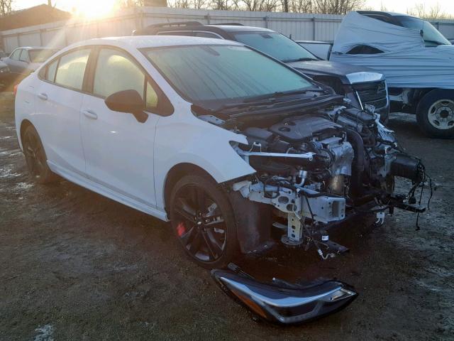 1G1BE5SM1J7111553 - 2018 CHEVROLET CRUZE LT WHITE photo 1