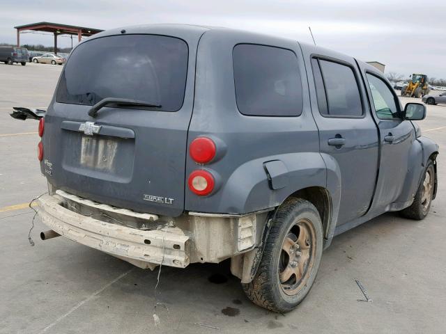 3GNCA23B39S544783 - 2009 CHEVROLET HHR LT GRAY photo 4