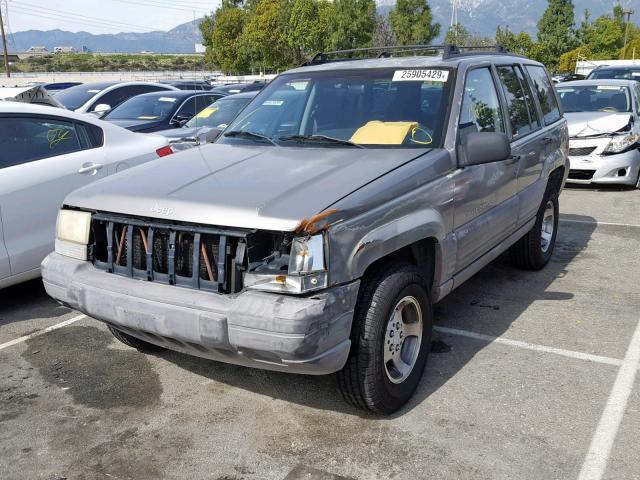 1J4FX58S6WC249705 - 1998 JEEP GRAND CHER GRAY photo 2