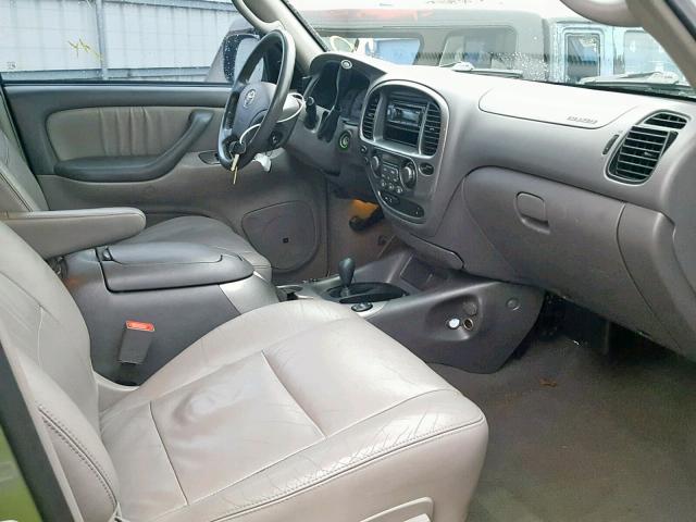 5TDBT48A83S154297 - 2003 TOYOTA SEQUOIA LI SILVER photo 5