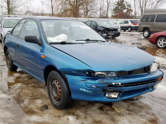 JF1GM2357SH405823 - 1995 SUBARU IMPREZA L BLUE photo 1