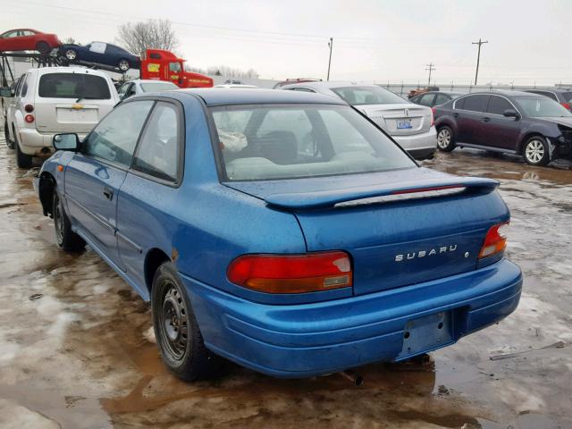 JF1GM2357SH405823 - 1995 SUBARU IMPREZA L BLUE photo 3